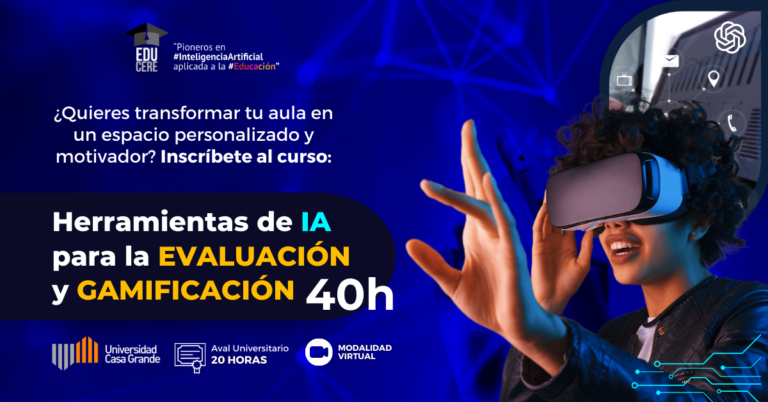 Herramientas de IA para la evaluación y gamificación (40h)