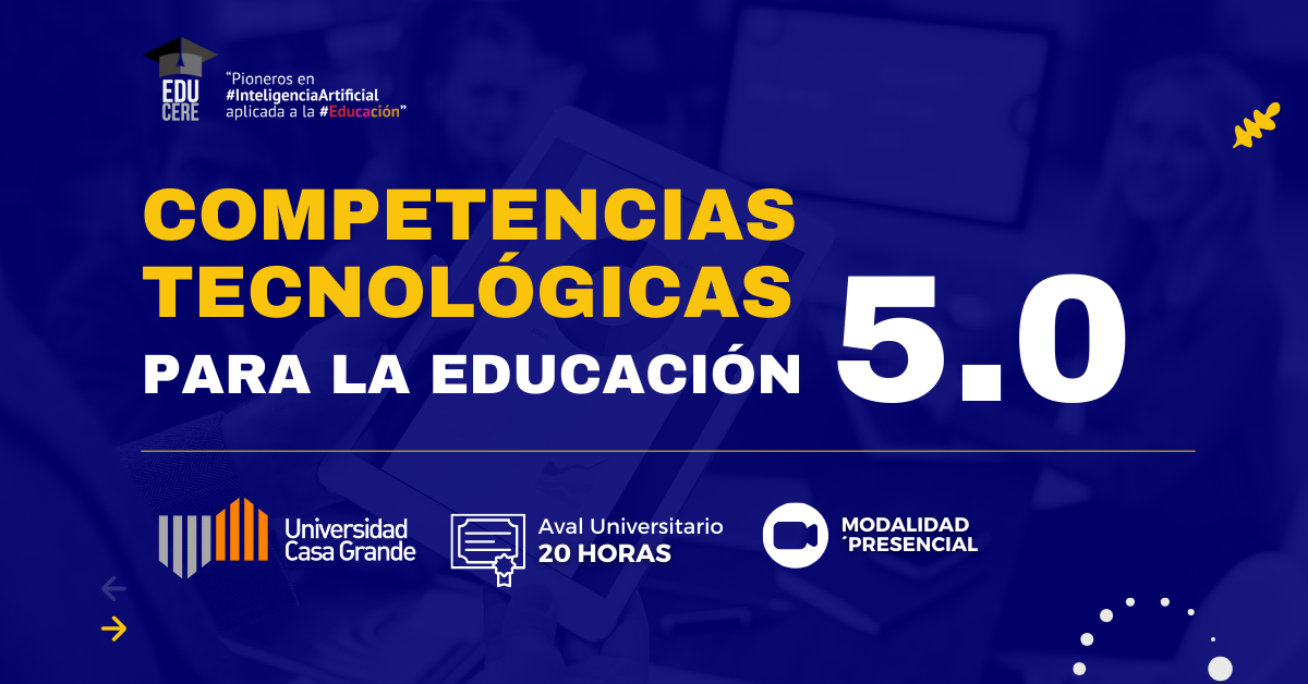 Competencias tecnológicas para la educación 5.0