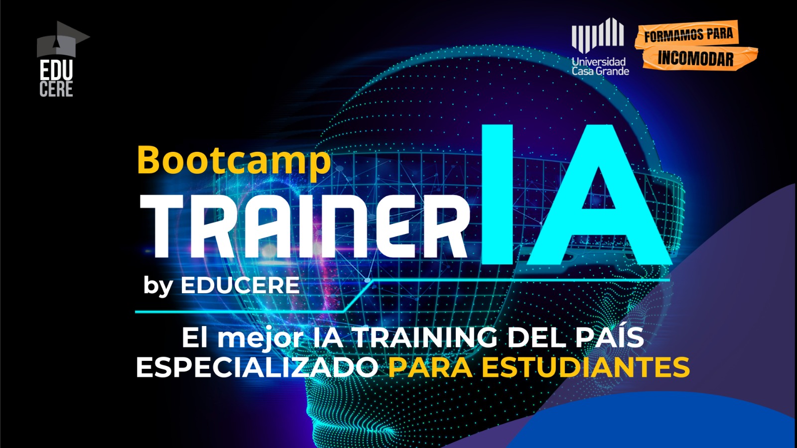 Bootcamp Trainer IA para estudiantes de Bachillerato