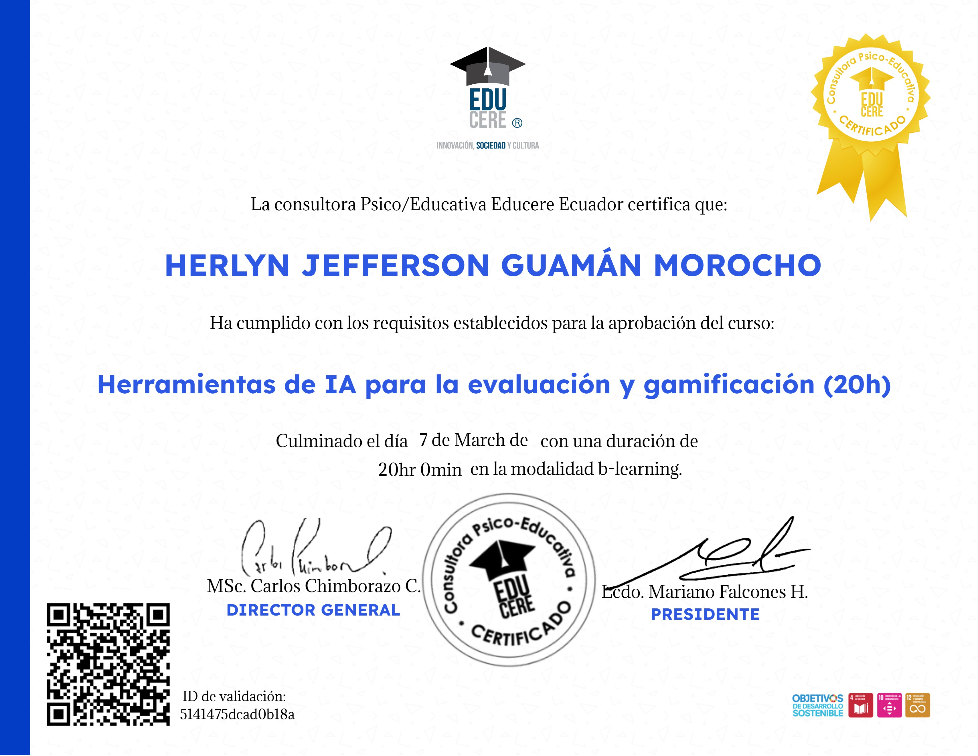 Herramientas de IA para la evaluación y gamificación (20h)